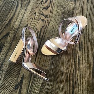 Steve Madden Rose Gold Treasure Dress Sandal